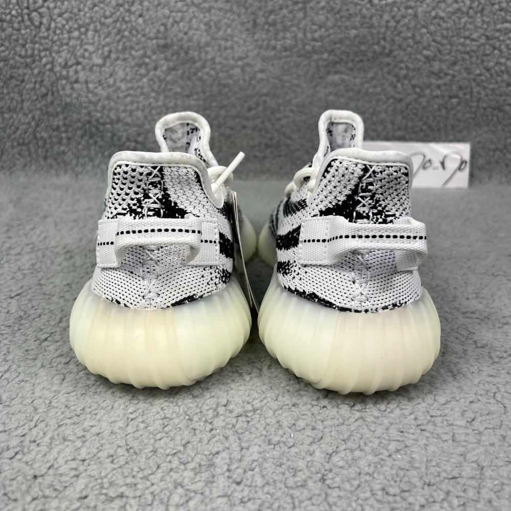 Yeezy Boost 350 V2 Mens 5.5 Shoes White Black Red Zebra Adidas Kanye West 2019 3 - Picture 5 of 12